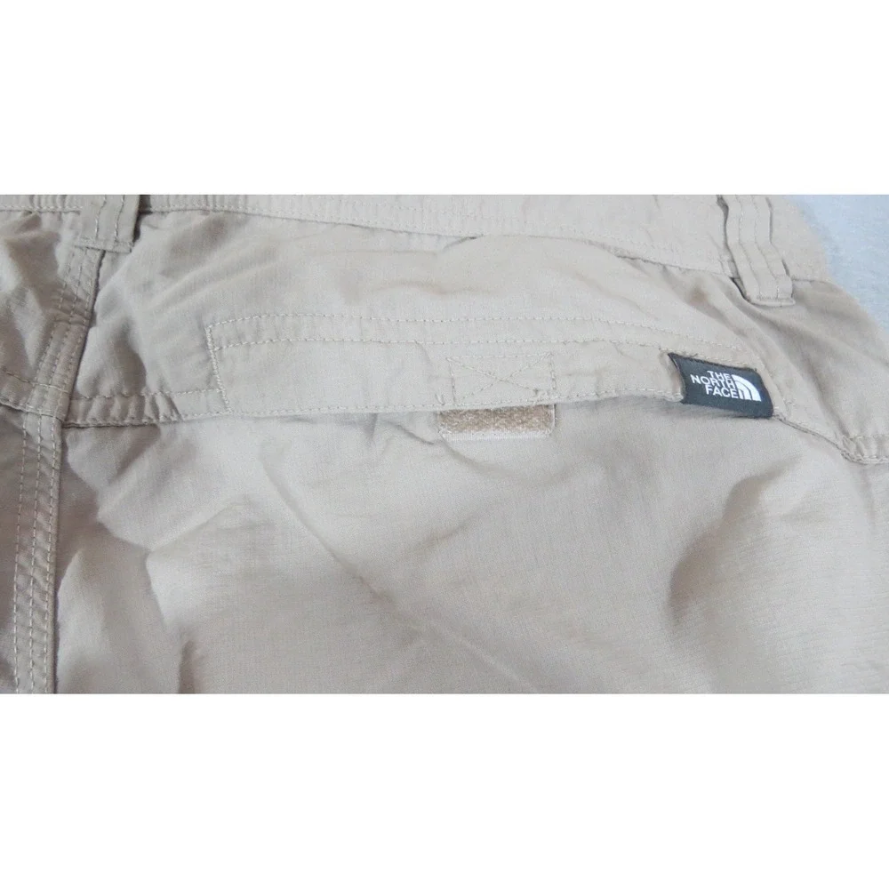 The North Face Cargo Pants Mens 36 Tan Nylon Climb Trail Hiking Outdoor Utility
